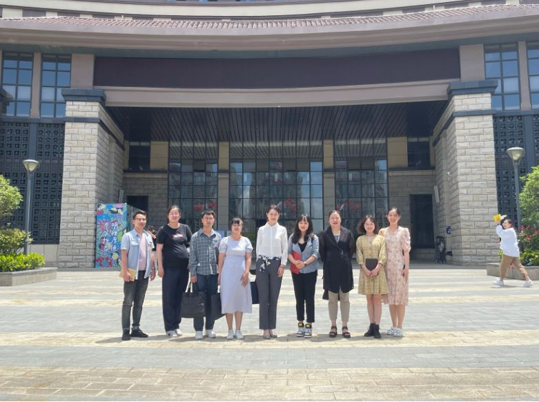 左丹副校长带领pp电子名师工作室成员到贵州大学明德学院开展调研3